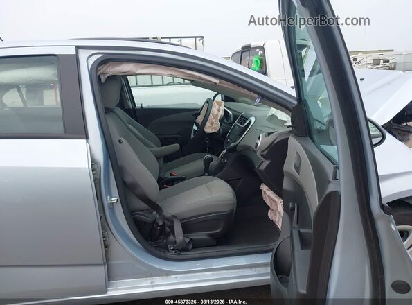 1G1JB5SHXH4149706 2017 CHEVROLET SONIC Light Blue Widok wnętrza z przodu