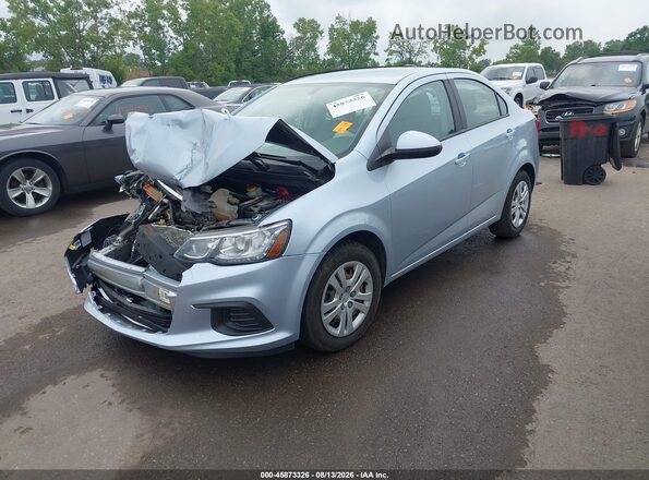 1G1JB5SHXH4149706 2017 CHEVROLET SONIC Light Blue Przód lewy
