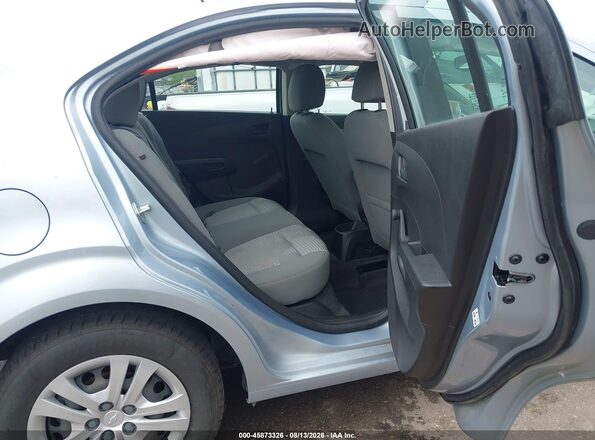 1G1JB5SHXH4149706 2017 CHEVROLET SONIC Light Blue Widok naklejki z numerem VIN