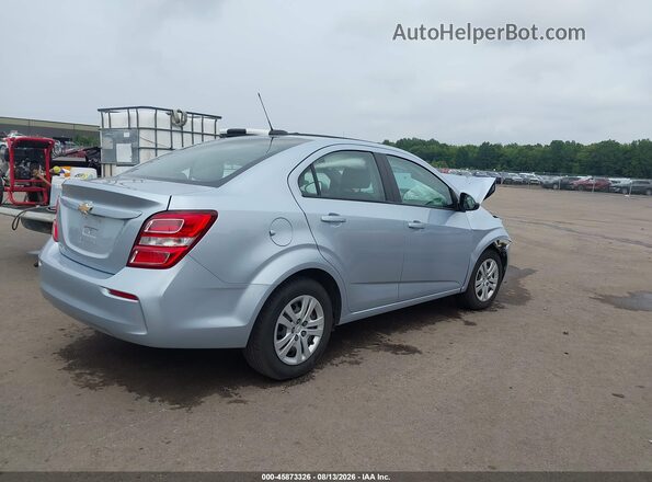 1G1JB5SHXH4149706 2017 CHEVROLET SONIC Light Blue Tył prawy
