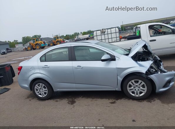1G1JB5SHXH4149706 2017 CHEVROLET SONIC Light Blue Widok wnętrza z tyłu
