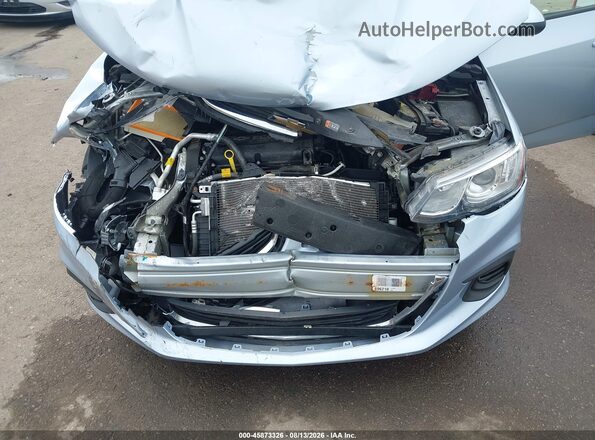 1G1JB5SHXH4149706 2017 CHEVROLET SONIC Light Blue Widok z tyłu