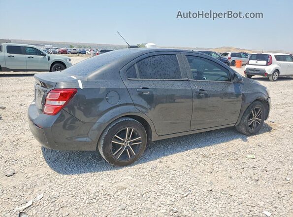 1G1JB5SHXH4158261 2017 CHEVROLET SONIC Черный Задняя правая четверть