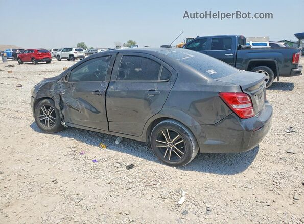 1G1JB5SHXH4158261 2017 CHEVROLET SONIC Черный Задняя левая четверть