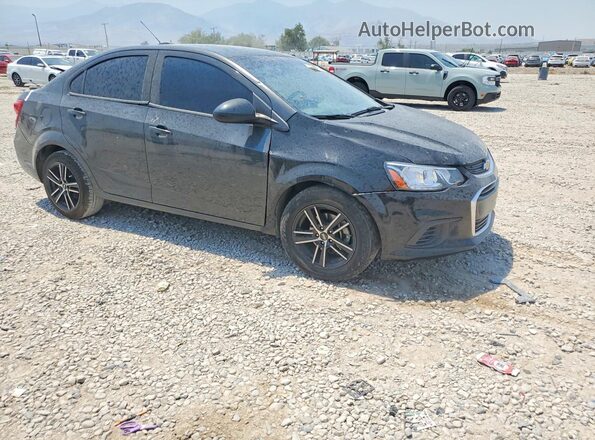 1G1JB5SHXH4158261 2017 CHEVROLET SONIC Черный Передняя правая четверть