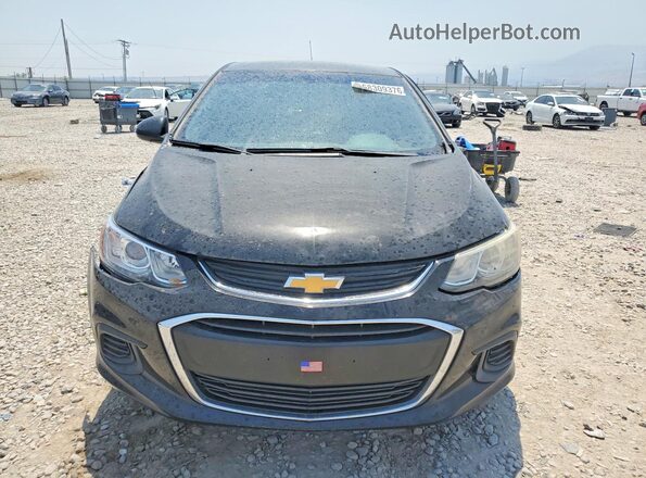 1G1JB5SHXH4158261 2017 CHEVROLET SONIC Черный Вид спереди