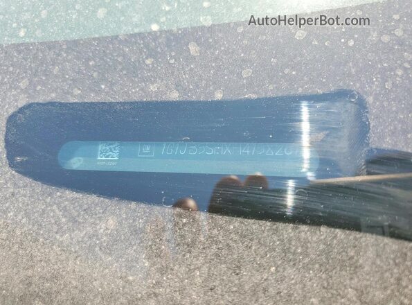1G1JB5SHXH4158261 2017 CHEVROLET SONIC Черный Вид подкапотного пространства