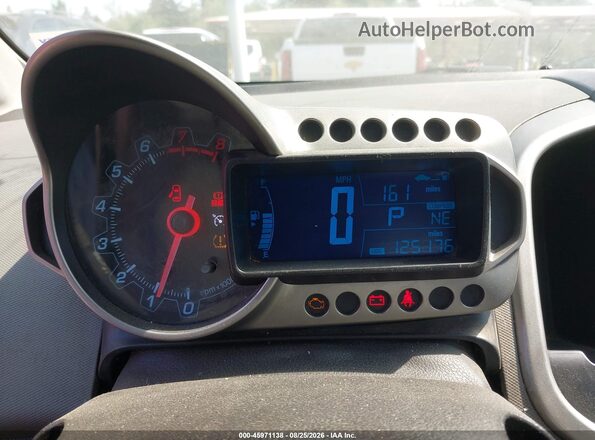 1G1JC5SG5G4150751 2016 CHEVROLET SONIC Dark Blue Vista de los asientos traseros