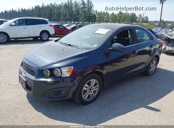 1G1JC5SG5G4150751 2016 CHEVROLET SONIC Dark Blue Vista tres cuartos delantera izquierda