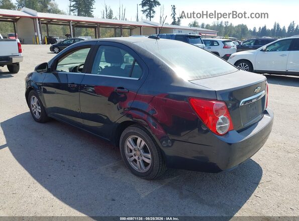 1G1JC5SG5G4150751 2016 CHEVROLET SONIC Dark Blue Trasero izquierdo