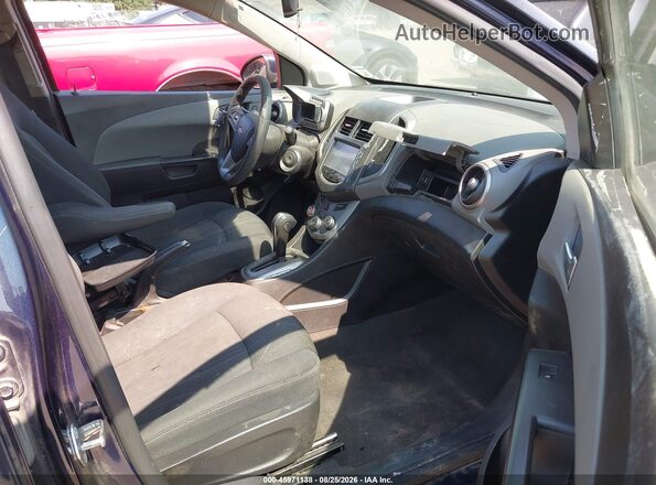 1G1JC5SG5G4150751 2016 CHEVROLET SONIC Dark Blue Vista interior delantera