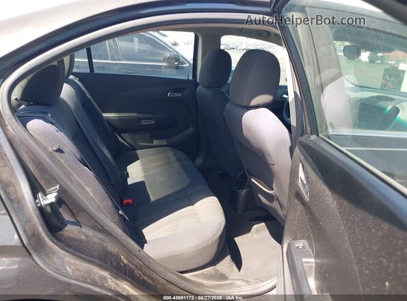 1G1JC5SH0G4157857 2016 CHEVROLET SONIC Gray Вид наклейки з VIN-кодом