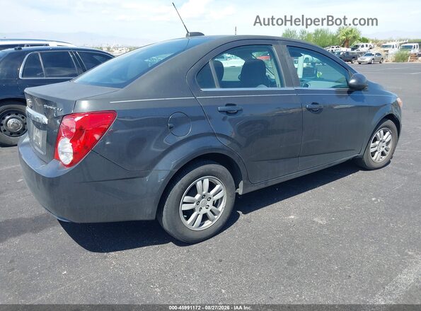 1G1JC5SH0G4157857 2016 CHEVROLET SONIC Gray Задня права чверть