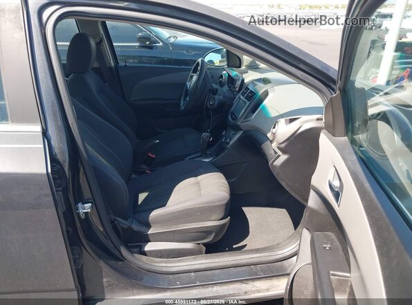 1G1JC5SH0G4157857 2016 CHEVROLET SONIC Gray Вид салону спереду