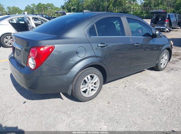 1G1JC5SH1G4104598 2016 CHEVROLET SONIC Black Tył prawy