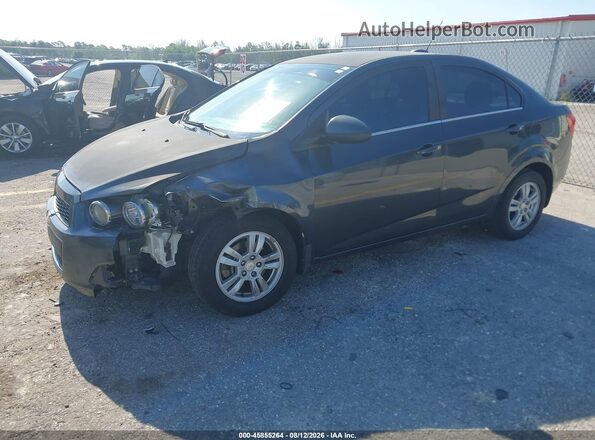 1G1JC5SH1G4104598 2016 CHEVROLET SONIC Black Przód lewy