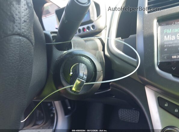1G1JC5SH1G4104598 2016 CHEVROLET SONIC Black Widok deski rozdzielczej