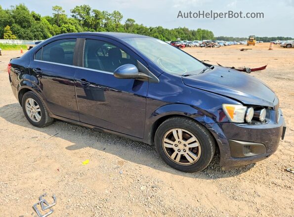1G1JC5SH1G4129842 2016 CHEVROLET SONIC Blue Przód prawy