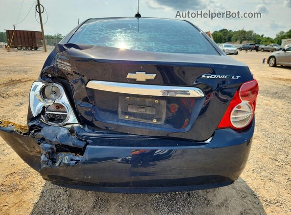 1G1JC5SH1G4129842 2016 CHEVROLET SONIC Blue Widok z tyłu