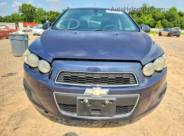 1G1JC5SH1G4129842 2016 CHEVROLET SONIC Blue Widok z przodu