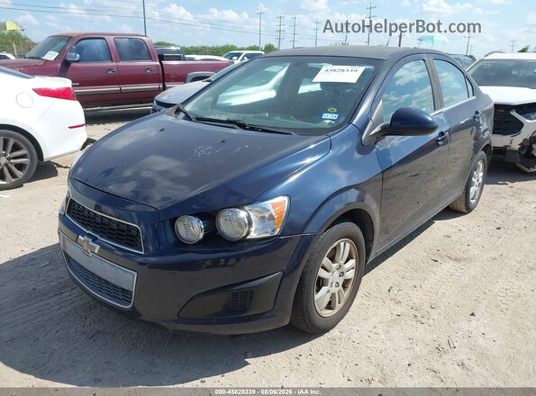 1G1JC5SH1G4131560 2016 CHEVROLET SONIC Blue წინა მარცხენა ხედი სამი მეოთხედიდან