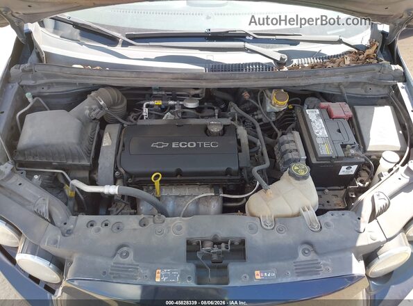 1G1JC5SH1G4131560 2016 CHEVROLET SONIC Blue უკანა ხედი