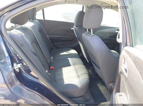 1G1JC5SH1G4131560 2016 CHEVROLET SONIC Blue VIN კოდის სტიკერის ხედი
