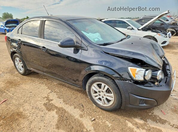 1G1JC5SH1G4156734 2016 CHEVROLET SONIC Black Передня права чверть