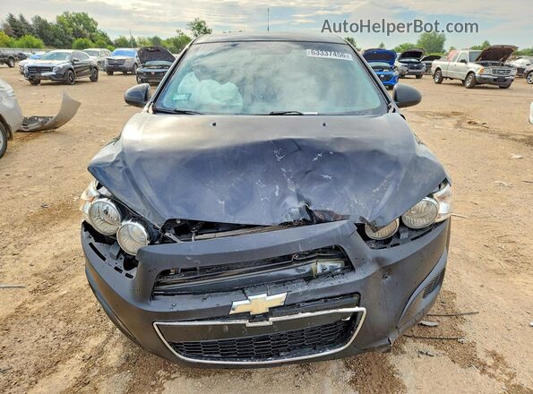 1G1JC5SH1G4156734 2016 CHEVROLET SONIC Black Вид спереду
