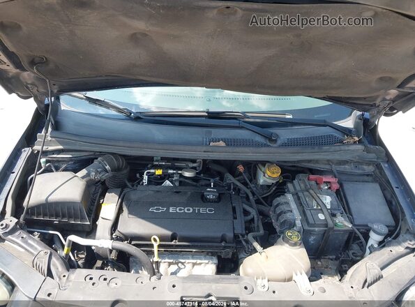 1G1JC5SH2G4127548 2016 CHEVROLET SONIC Blue უკანა ხედი