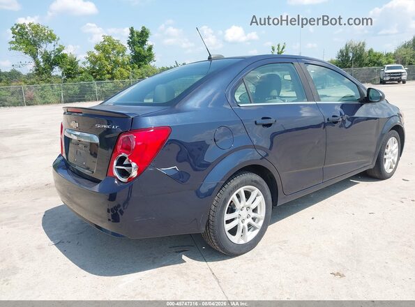 1G1JC5SH2G4127548 2016 CHEVROLET SONIC Blue უკანა მარჯვენა
