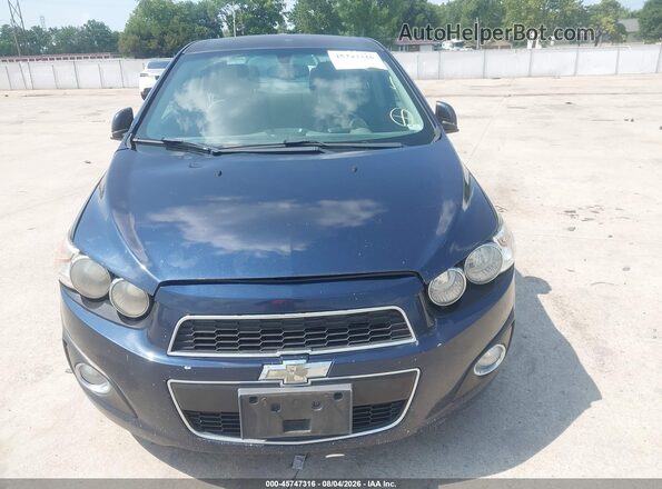 1G1JC5SH2G4127548 2016 CHEVROLET SONIC Blue წინა ხედი