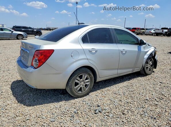 1G1JC5SH2G4143670 2016 CHEVROLET SONIC Silver Trasero derecho