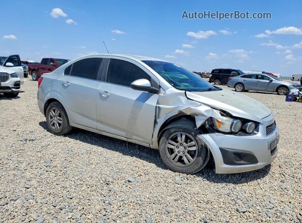 1G1JC5SH2G4143670 2016 CHEVROLET SONIC Silver Delantero derecho