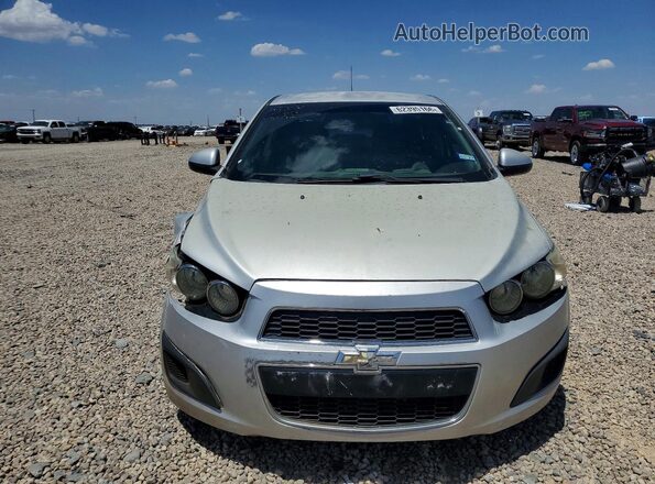 1G1JC5SH2G4143670 2016 CHEVROLET SONIC Silver Vista frontal