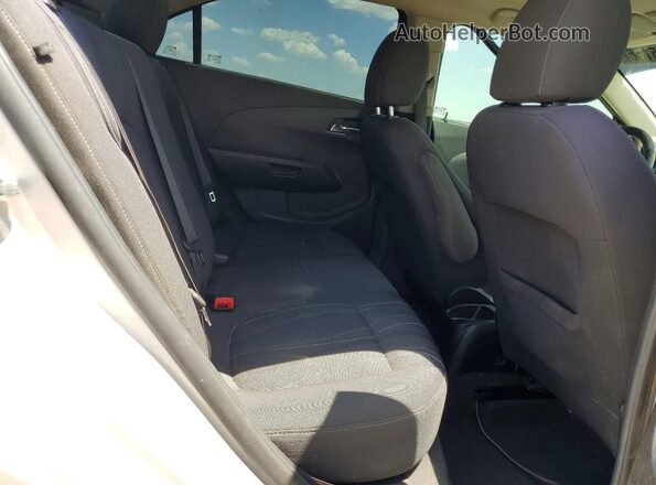 1G1JC5SH2G4143670 2016 CHEVROLET SONIC Silver Vista de los asientos traseros