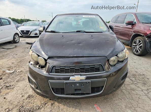 1G1JC5SH7G4177037 2016 CHEVROLET SONIC Black Դիմացի տեսք
