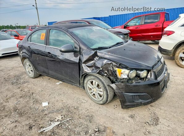 1G1JC5SH7G4177037 2016 CHEVROLET SONIC Black Առջևի աջ