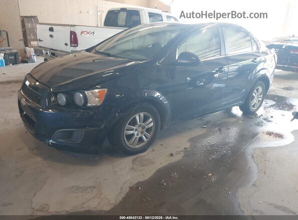 1G1JC5SH8G4178925 2016 CHEVROLET SONIC Black Передня ліва чверть