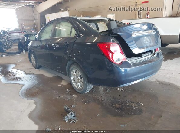 1G1JC5SH8G4178925 2016 CHEVROLET SONIC Black Задня ліва чверть