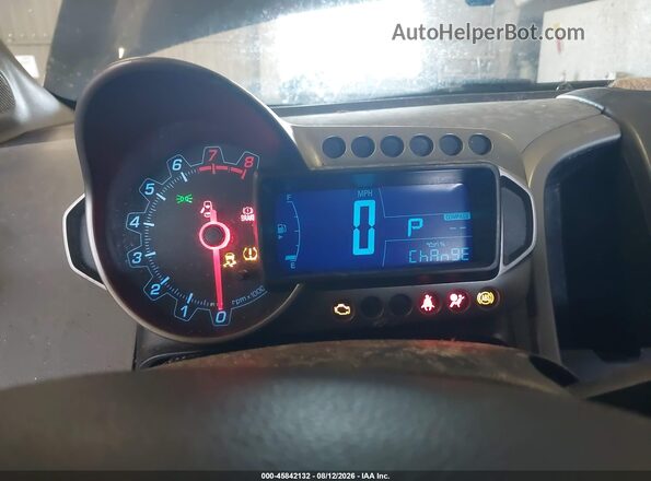 1G1JC5SH8G4178925 2016 CHEVROLET SONIC Black Вид задніх сидінь