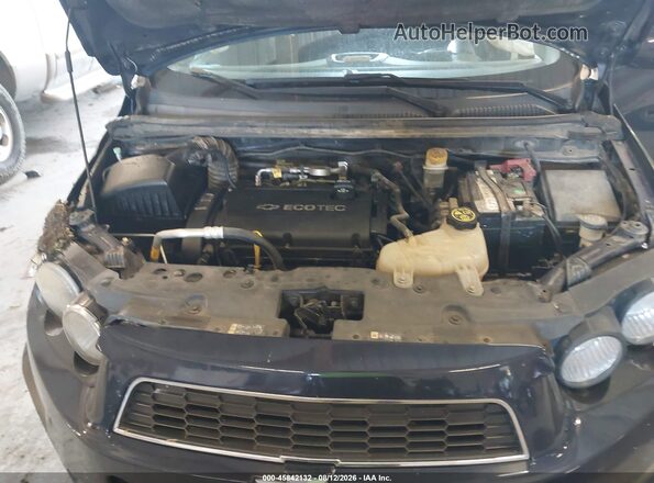 1G1JC5SH8G4178925 2016 CHEVROLET SONIC Black Вид ззаду
