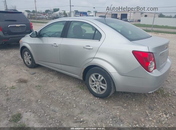 1G1JC5SH9G4158361 2016 CHEVROLET SONIC Silver Rear left
