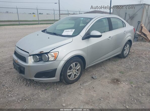1G1JC5SH9G4158361 2016 CHEVROLET SONIC Silver Front left