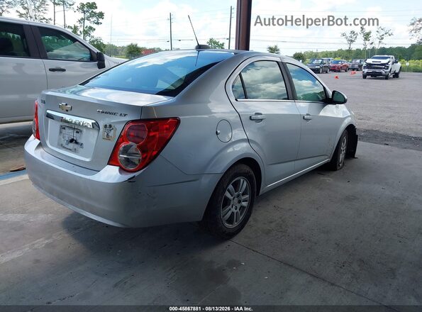 1G1JC5SH9G4175404 2016 CHEVROLET SONIC Серебряный Задняя правая четверть