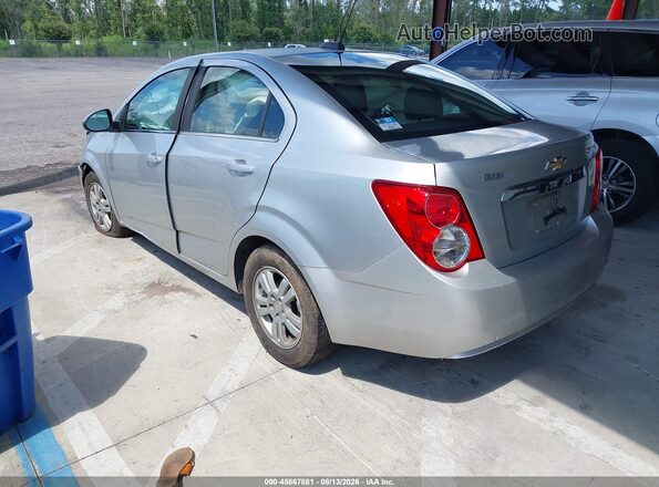 1G1JC5SH9G4175404 2016 CHEVROLET SONIC Серебряный Задняя левая четверть