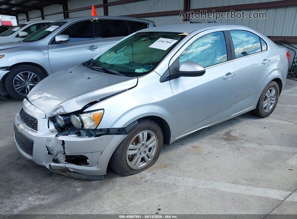 1G1JC5SH9G4175404 2016 CHEVROLET SONIC Серебряный Передняя левая четверть