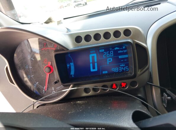 1G1JC5SH9G4175404 2016 CHEVROLET SONIC Серебряный Вид задних сидений