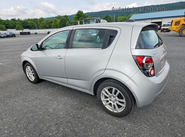 1G1JC6SB3G4101736 2016 CHEVROLET SONIC Серебряный Задняя левая четверть