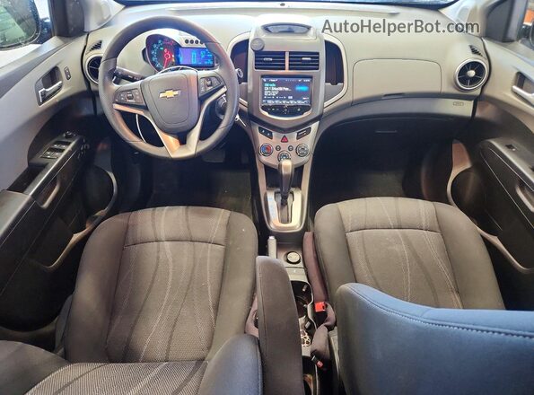 1G1JC6SB7G4135386 2016 CHEVROLET SONIC Blue Вид панелі приладів